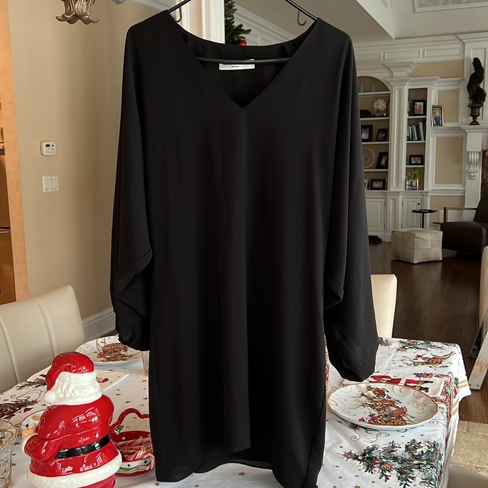Amanda Uprichard Black Dress Medium $350 WORN ONCE